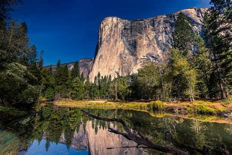 El Capitan Yosemite National Park Stock Photo Image Of Capitan