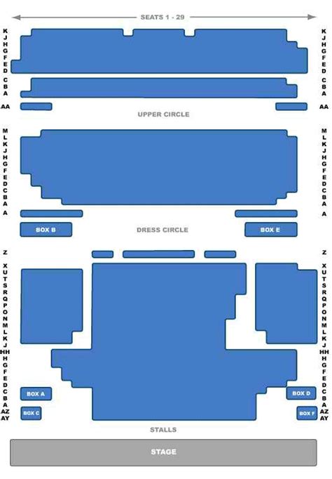 Aldwych Theatre Seating Plan London Theatre Tickets