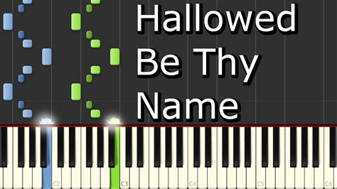 This can be pastorally / devotionally interpreted to mean 'let the people thank you for the interpretative question, what does hallowed be thy name mean? some people when they hear the words, hallowed by. Iron Maiden - Hallowed Be Thy Name Piano Tutorial - YouTube