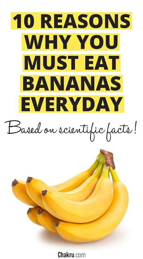 10 Reasons Why You Must Eat Banana Everyday In 2020 Banana Health