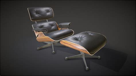 Eames Lounge Chair Cad Block 2d Chairs Home Decorating Ideas