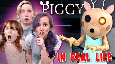 Roblox Piggy In Real Life Book 2 We Found A Tunnel That Led Us To The