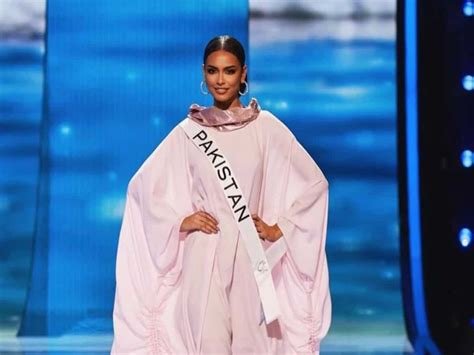 first pakistani participant erica robin wears burkini at miss universe event