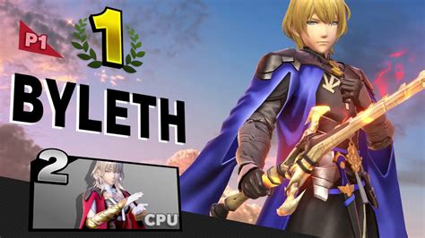 Chris Niosi Male Byleth Voice Mod Super Smash Brothers Ultimate Youtube