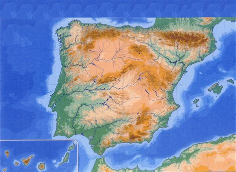 Localiza Los Cabos Y Los Golfos De La Costa Española Mapa De España