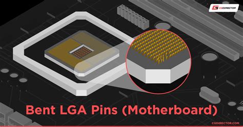 How To Fix Bent Pins On A Cpu And Motherboard Lga And Pga