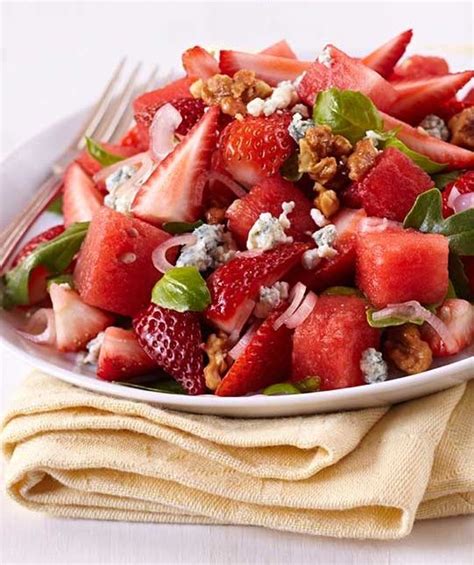 Strawberry Walnut Salad Recipe California Strawberry Commission