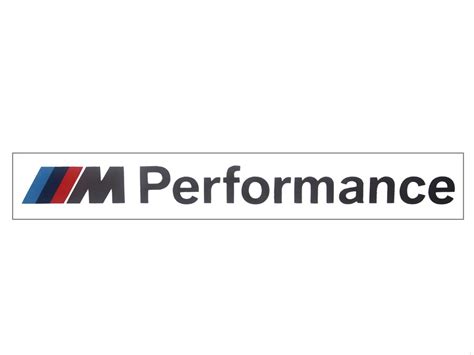 Bmp Rakuten Global Market Bmw M Performance Sticker Emblem