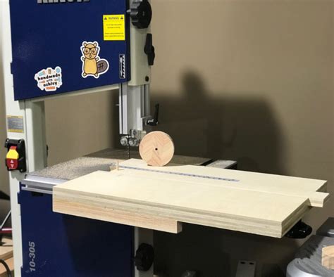 Build A Bandsaw Circle Cutting Jig 10 Steps With Pictures