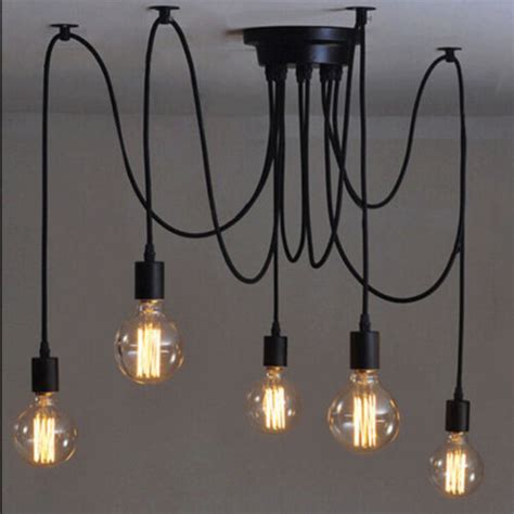 Vintage Multiple Ajustable Diy Ceiling Spider Lamp Light Pendant