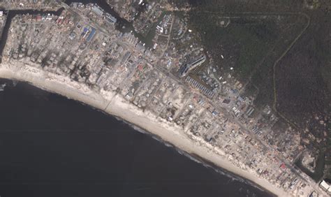 September 6, 2019 at 12:55 p.m. File:Mexico Beach, Florida, after Hurricane Michael 2018.png - Wikipedia
