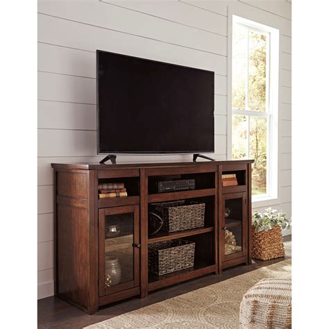 Get great deals on ashley furniture entertainment tv stands. Ashley Signature Design Harpan W797-68 Mango Veneer Extra ...