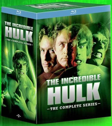 The Incredible Hulk The Complete Series [blu Ray] Big Apple Buddy