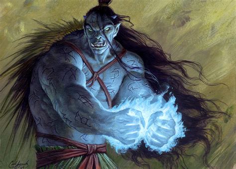 Ogre Mage L5r Wiki The Legend Of The Five Rings Wiki Clans Dragon