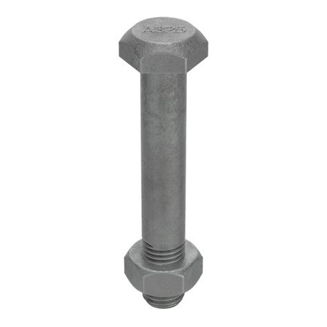 Steel, A325 Type 1, Structural Bolt - 5CLL2|HCI31120650GNUSA-075BX