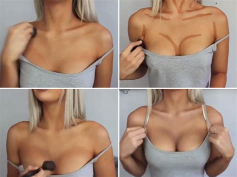 YouTube Make Up Tutorial Shows Women How To Increase Their Breast Size