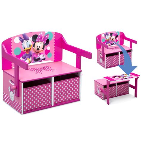 Disney® Minnie Mouse Convertible Activity Bench Michaels