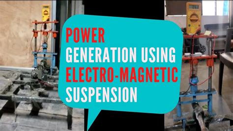 Power Generation Using Electromagnetic Suspensionpower Generating