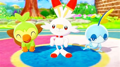 Pokemon Sword And Shield Starters And Evolutions Gamespot
