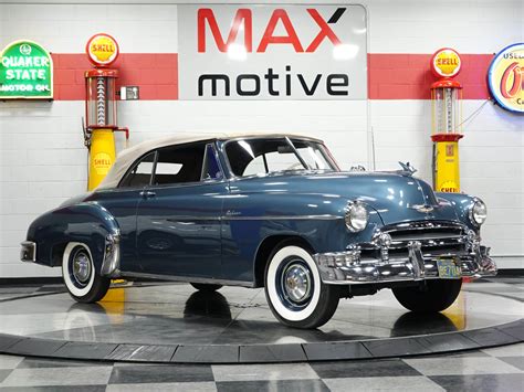 1950 Chevrolet Deluxe Convertible V1084 Maxmotive