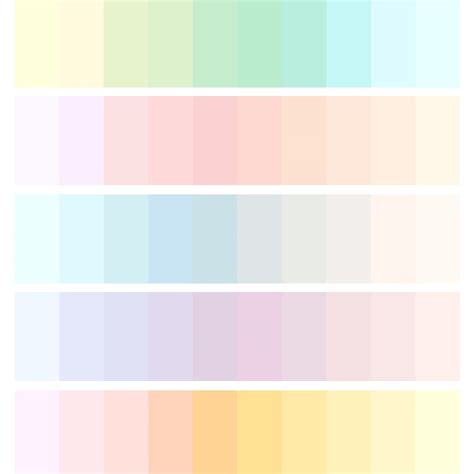 Color Palette Pastel Spring Into Pastel Color Palettes And Stay
