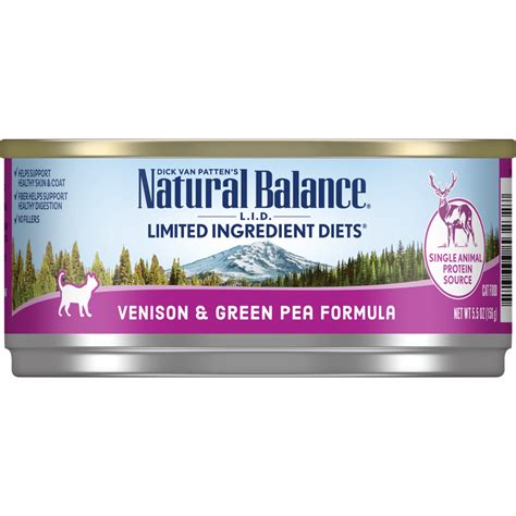 Each recipe is free of chicken and has no beef, corn, wheat, soy, dairy or eggs. Limited Ingredient Diets® Venison & Green Pea Canned Cat ...
