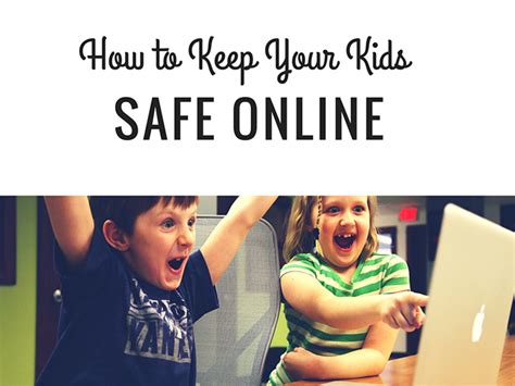 How To Keep Your Kids Safe Online