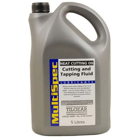 Optima Neat Cutting Fluid 5L Cutting Oil Lubricants Pumps
