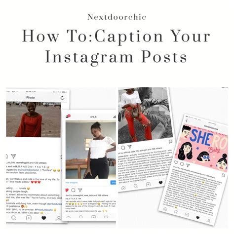 How To Caption Your Instagram Posts Nextdoorchic