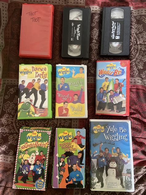 The Wiggles Vhs Tapes I Mostly Grew Up On Disney Pixar And The