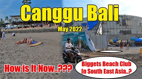 Popular Area In Bali Now Canggu Bali Situation Now May 2022 Youtube