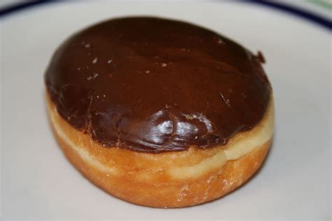 Boston Creme Donuts From Tim Hortons Or Dunkin Donuts Boston Creme