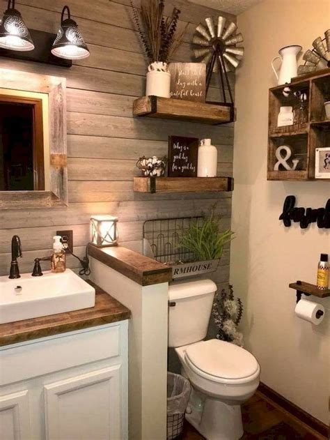 Home home decor unique & modern bathroom decorating ideas & designs. Unique Rustic Home Diy Decor Ideas 01 | Bathroom remodel ...