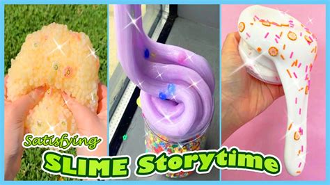 Satisfying Slime Video Storytime 🎨🔮 Tiktok Compilation Youtube
