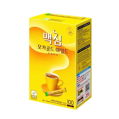 K Foods Korean Dongsuh Maxim Original Korean Coffee Instant Coffee Mix