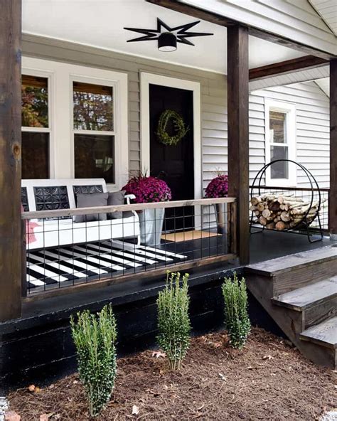 Front Porch Railing Ideas For Any Home In Front Porch Makeover Porch Remodel House With