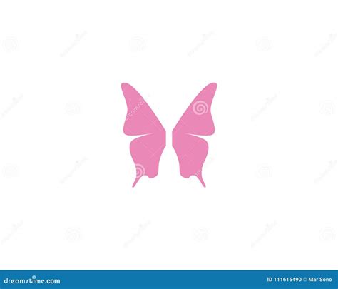 Icono Simple De La Mariposa Colorido Conceptual LOGOTIPO Illustr Del Vector Ilustración del