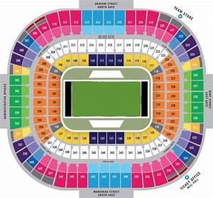 Bank Of America Stadium Interactive Seating Chart