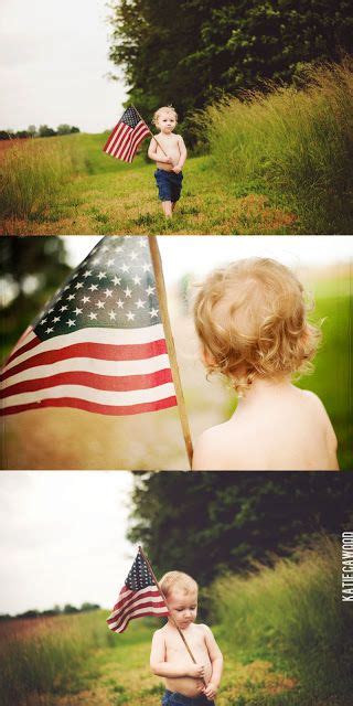 4th Of July Session Idea American Flag Session © Katie Cawood All