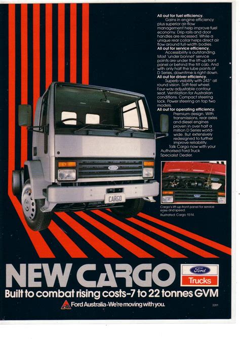 1982 Ford Cargo Truck Ad Ford Cargo Heavy Truck That Was P Flickr
