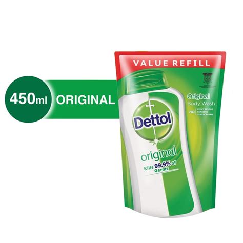 Great savings & free delivery / collection on many items. Dettol Shower Gel Original Refill Pouch (450ml) | Shopee ...