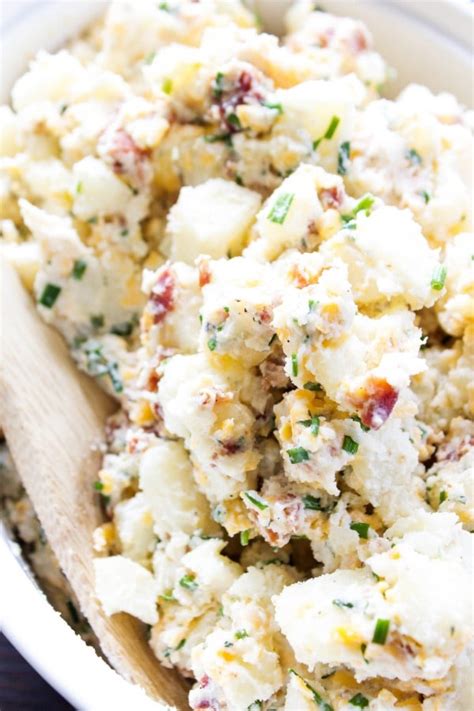 Refrigerate the dressing and vegetables in separate. Best Ever Potato Salad - A Dash of Sanity
