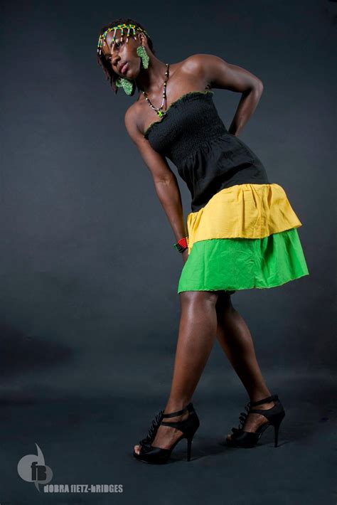 Ja Dress~~waving The Jamaican Flag Proud Photo By Dobra Fietz Bridges 2012