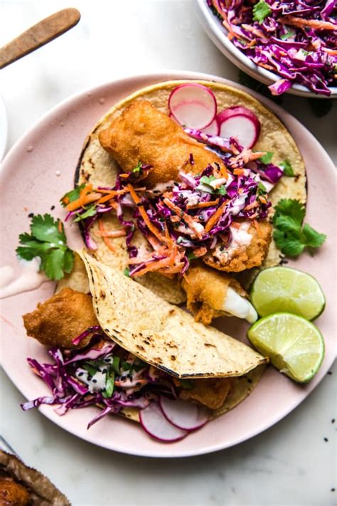 Beer Battered Fish Tacos The Modern Proper