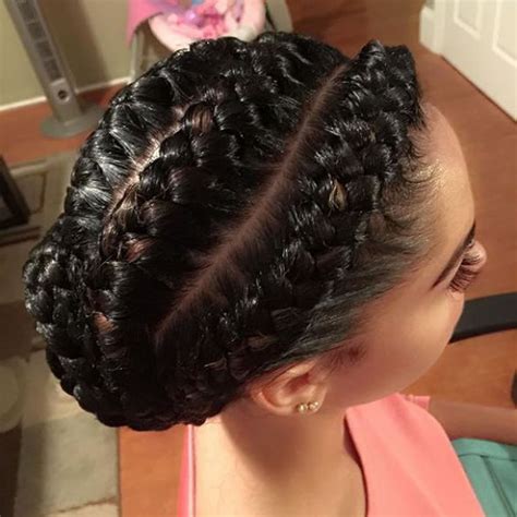 We are here to help you with your our next hair idea is a beautiful feed in braids bun. 2019 Ghana Braids Hairstyles for Black Women - Page 3 ...