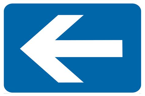 Arrow Left From Safety Sign Supplies