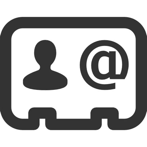 Icon For Contact 104129 Free Icons Library