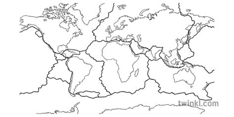 Mapa De Placas Tectonicas En Blanco Porn Sex Picture