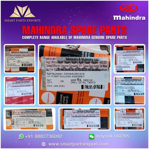 Mahindra Spare Parts At Rs 1000piece Mahindra Loadking Spare Parts