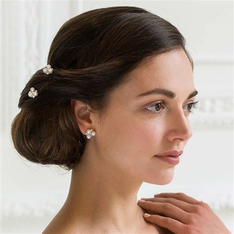 Pearls Of Gold Bridal Hair Pins Glitzy Secrets